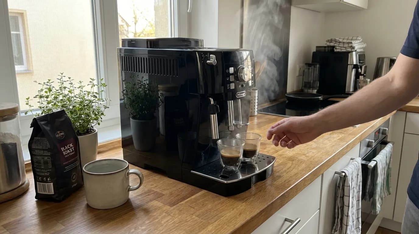 DeLonghi Magnifica S ECAM 21.117 hero